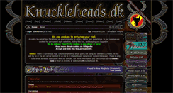 Desktop Screenshot of knuckleheads.dk