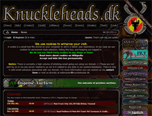 Tablet Screenshot of knuckleheads.dk